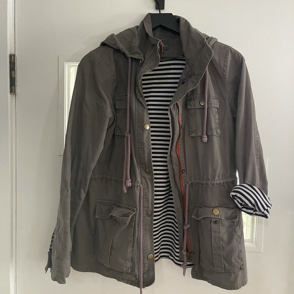 Market & Spruce Chaplin Lined Anorak Utility Jacket